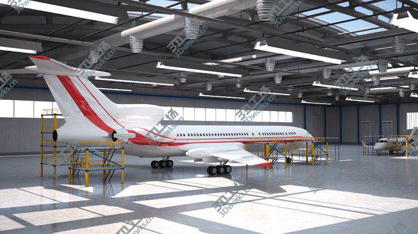 images/goods_img/20210312/3D model Aircraft Service Hangar/1.jpg